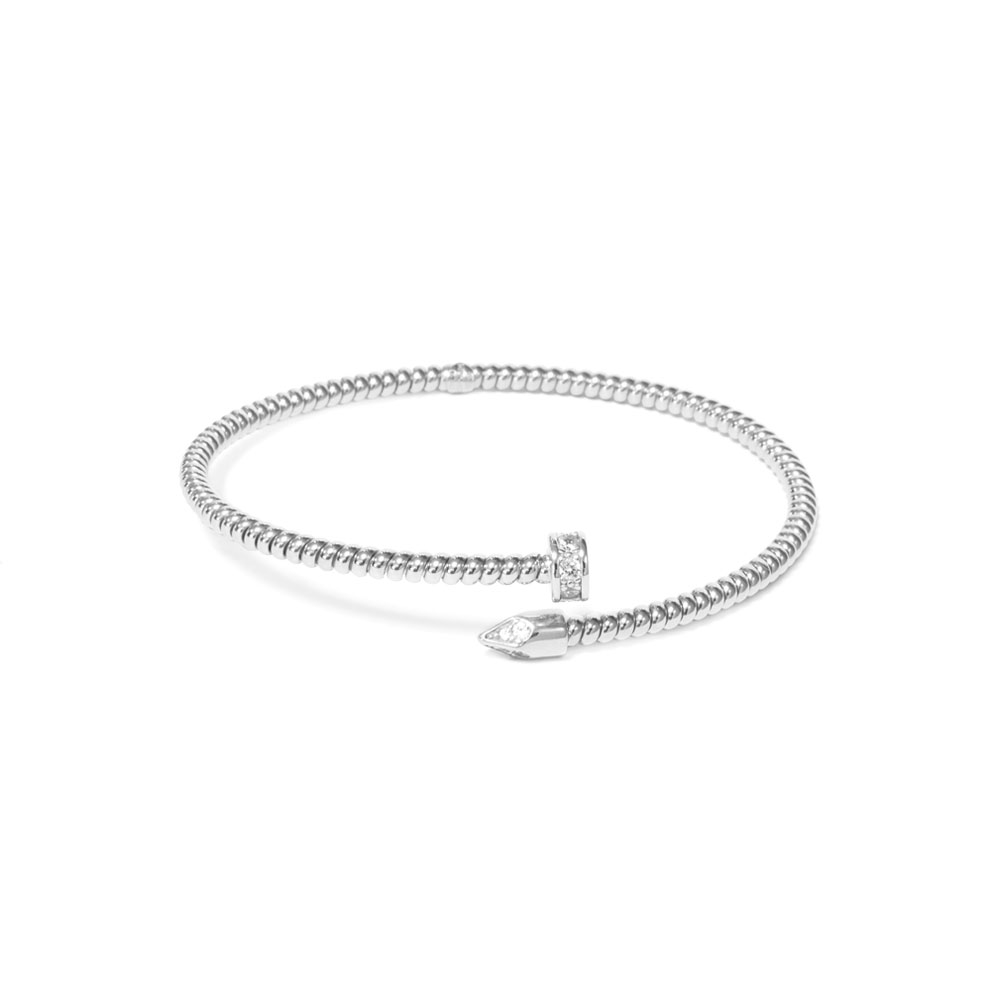 Bracciale Borsari Gioielli in argento 925% e zirconi