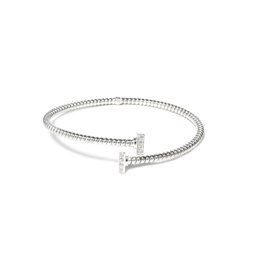 Bracciale Borsari Gioielli in argento 925% e zirconi