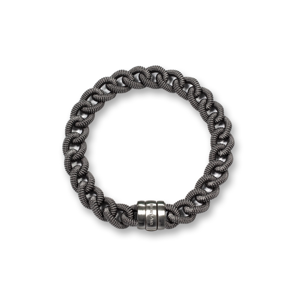 Bracciale "grumetta" in argento 925%