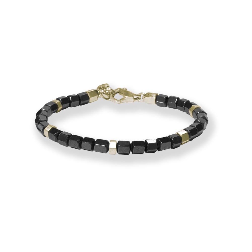 Bracciale Borsari Gioielli con elementi in argento 925% ed ematite