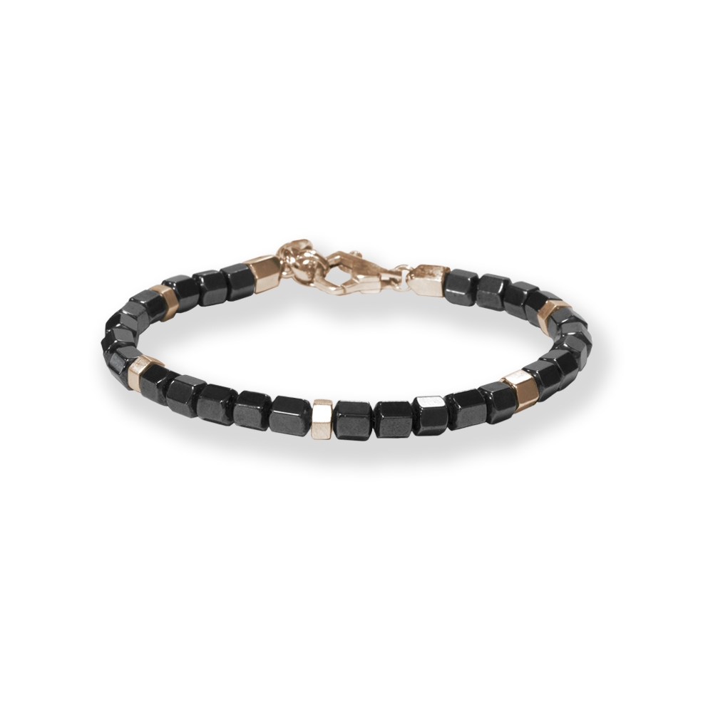 Bracciale Borsari Gioielli con elementi in argento 925% ed ematite