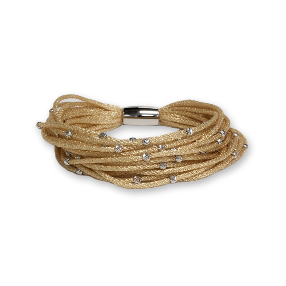 Bracciale Borsari Gioielli in filato metallico smaltato