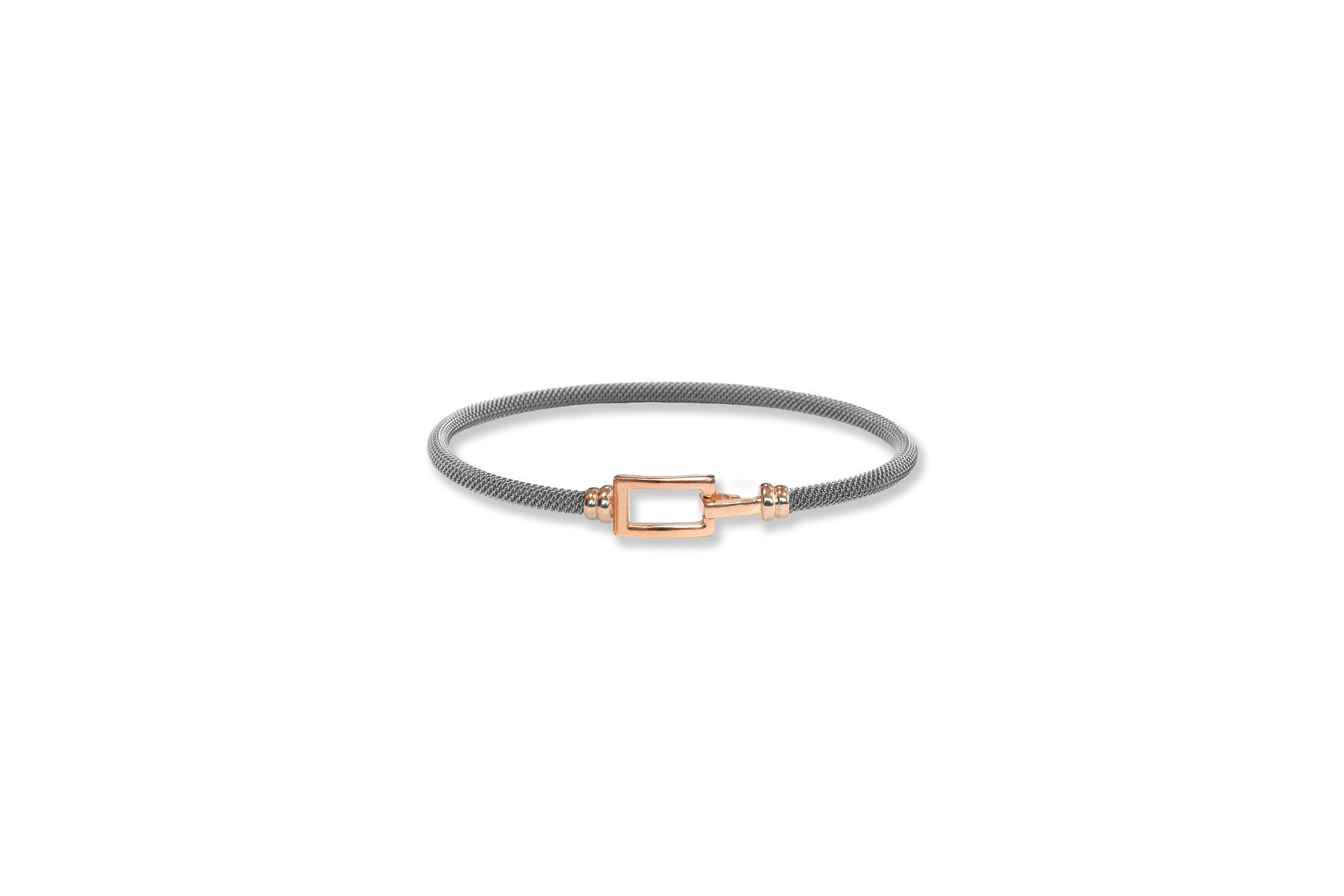 Bracciale Borsari Gioielli in acciaio e chiusura in argento 925%