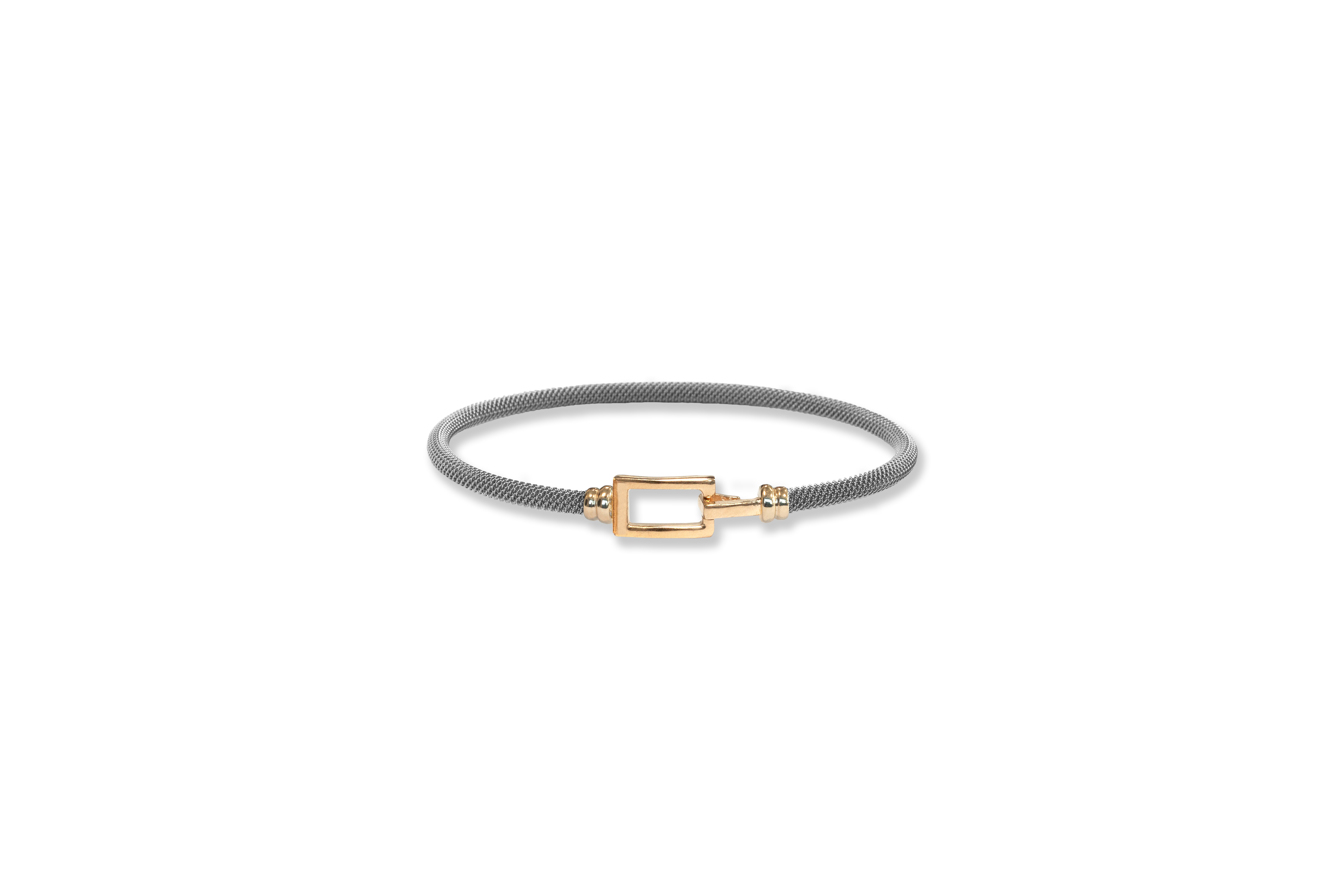 Bracciale Borsari Gioielli in acciaio e chiusura in argento 925%