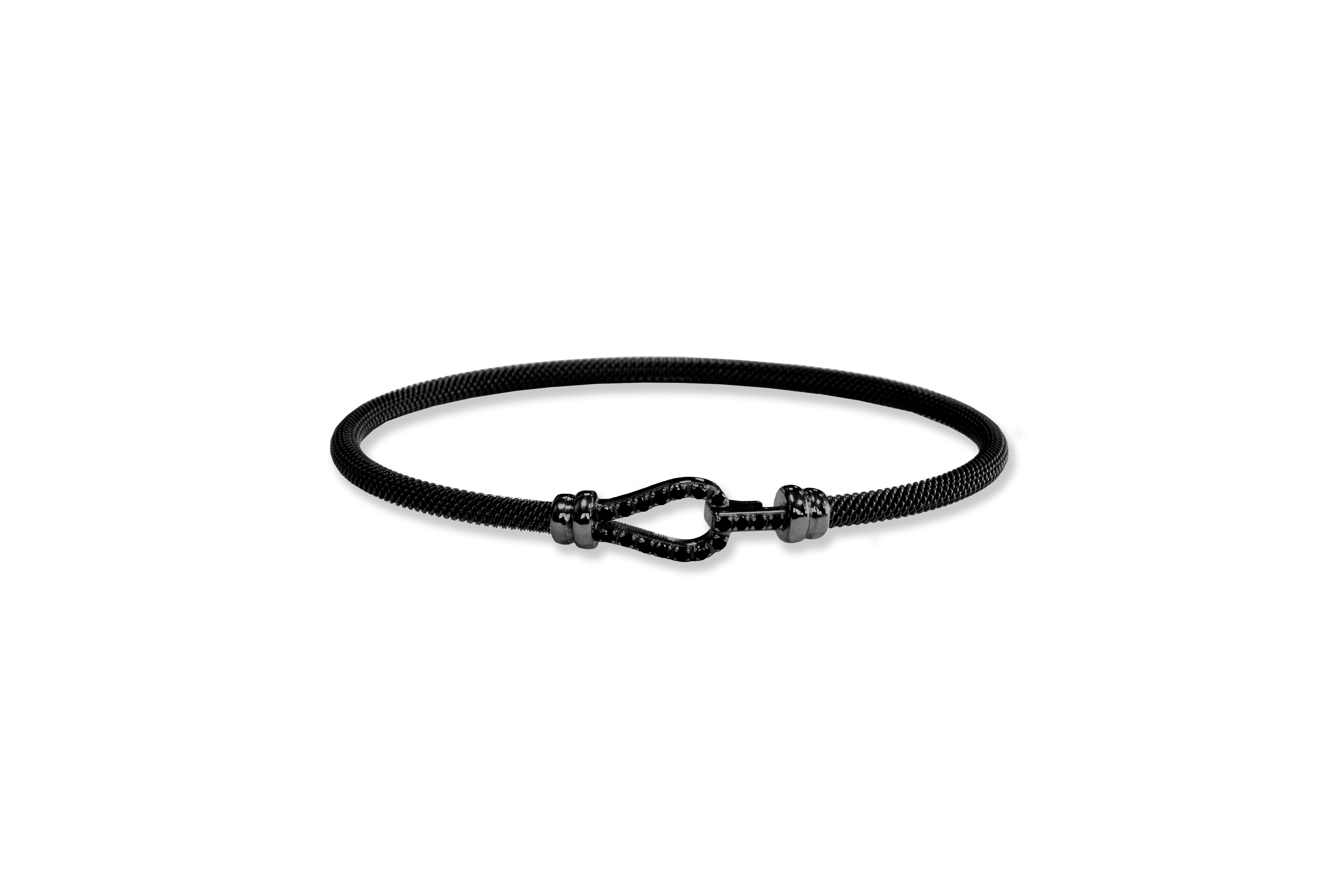 Bracciale Borsari Gioielli in acciaio e chiusura in argento 925%