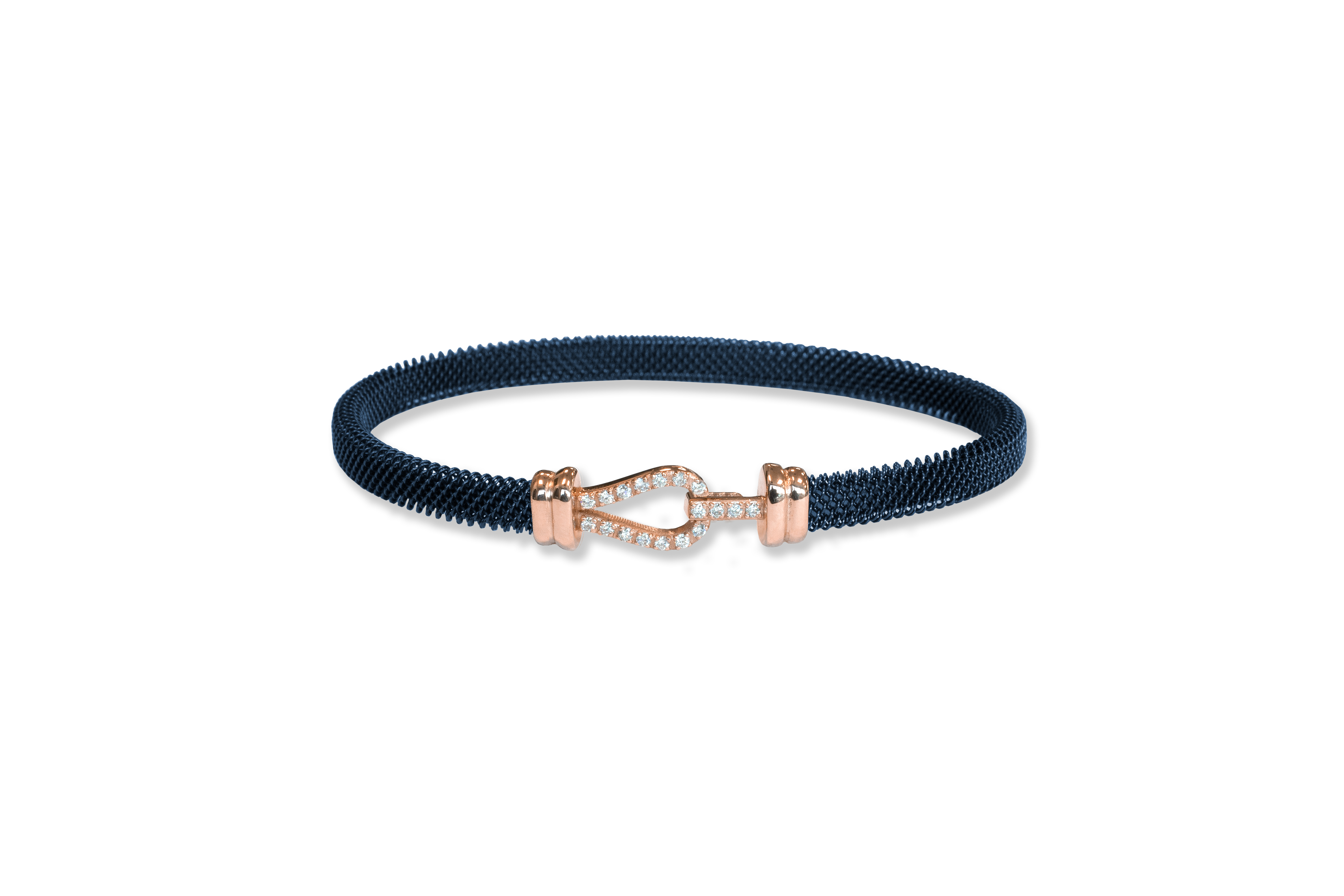 Bracciale Borsari Gioielli in acciaio e chiusura in argento 925%