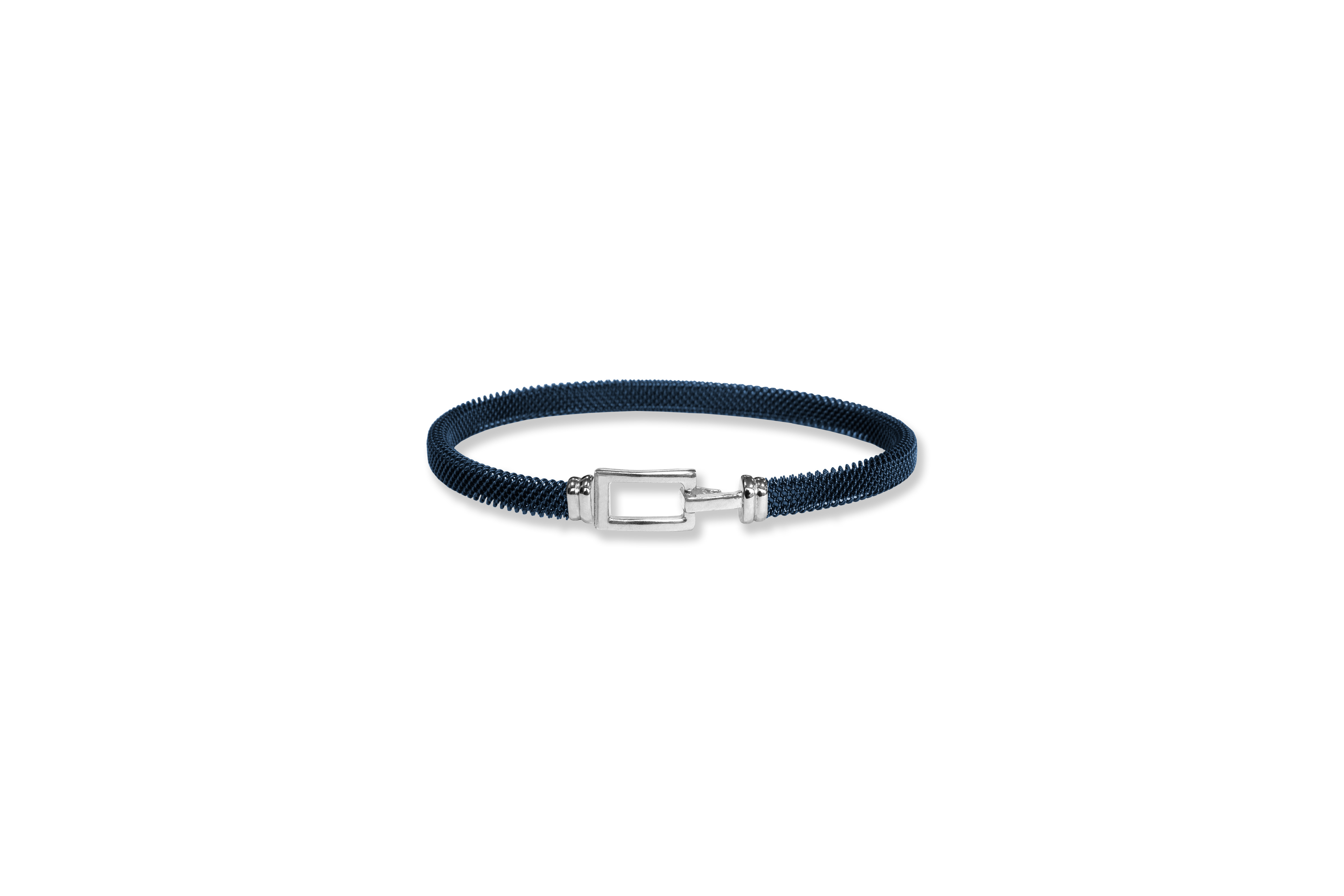 Bracciale Borsari Gioielli in acciaio e chiusura in argento 925%