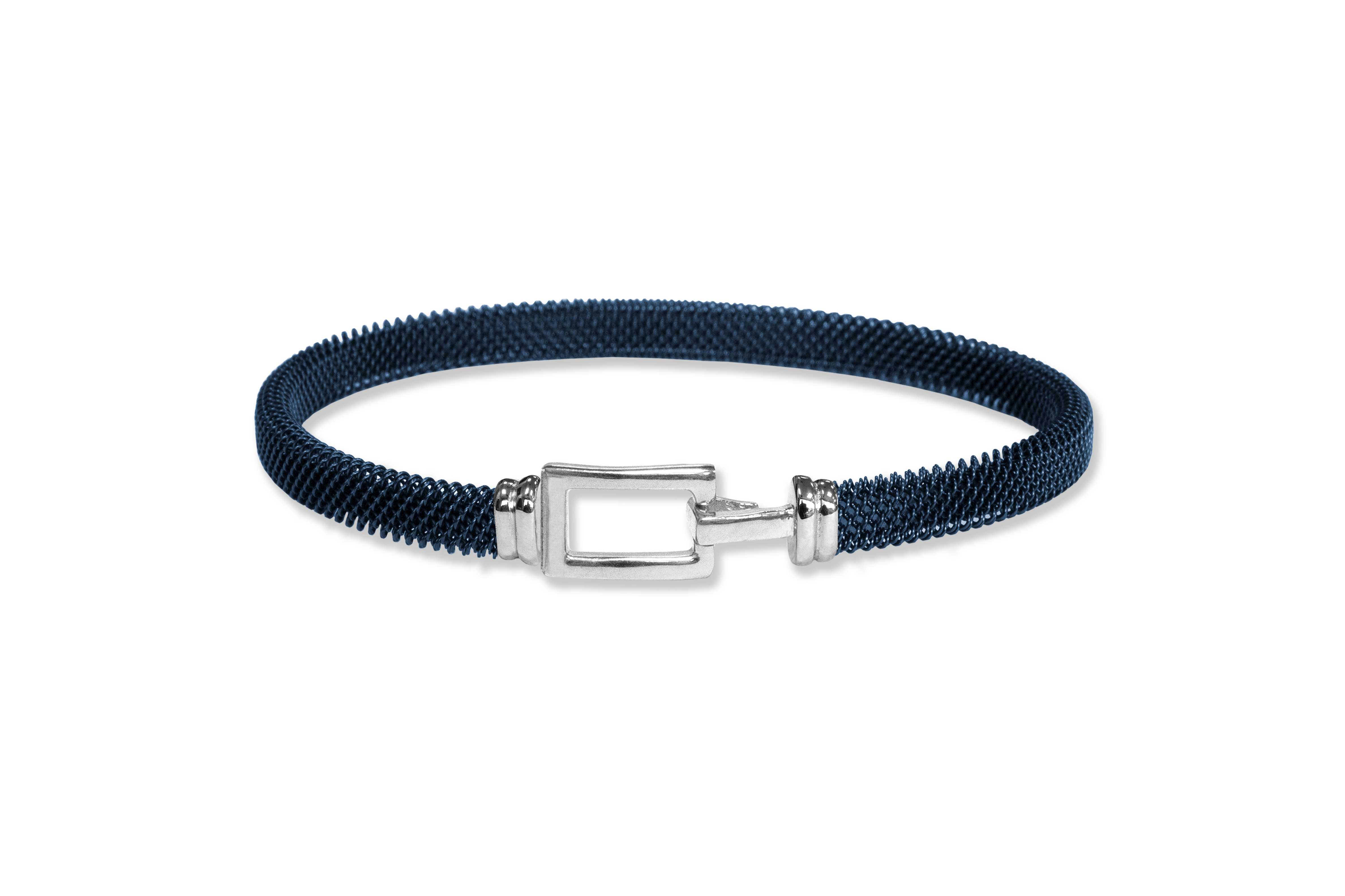 Bracciale Borsari Gioielli in acciaio e chiusura in oro 18KT