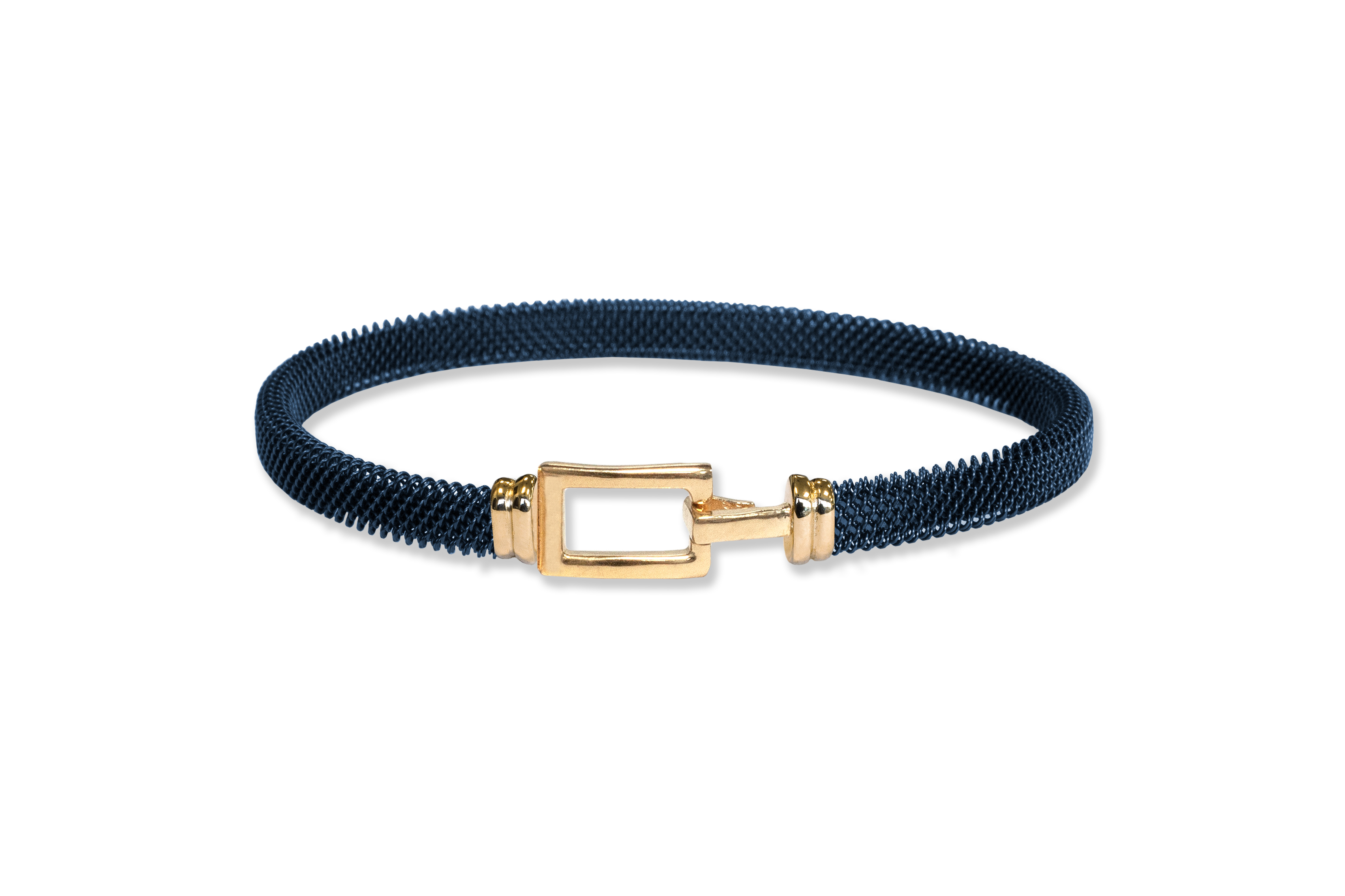 Bracciale Borsari Gioielli in acciaio e chiusura in oro 18KT