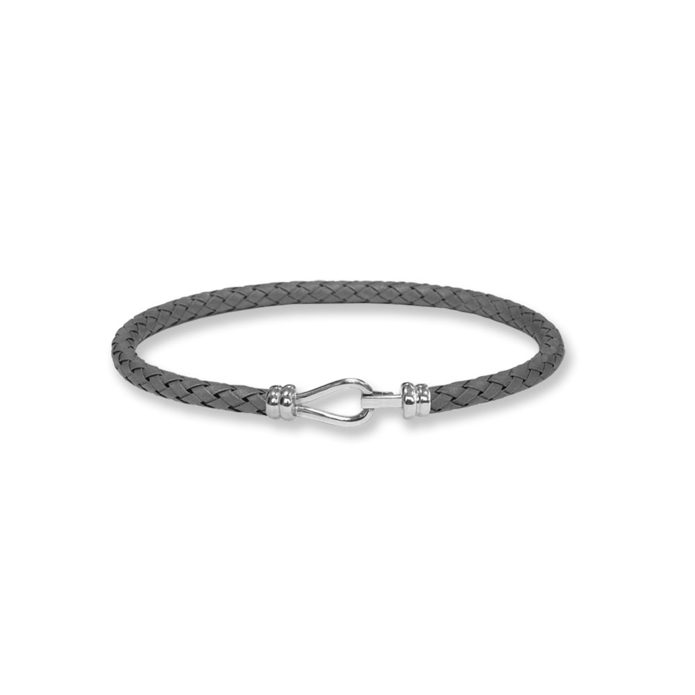 Bracciale Borsari Gioielli in titanio e chiusura in oro 18KT