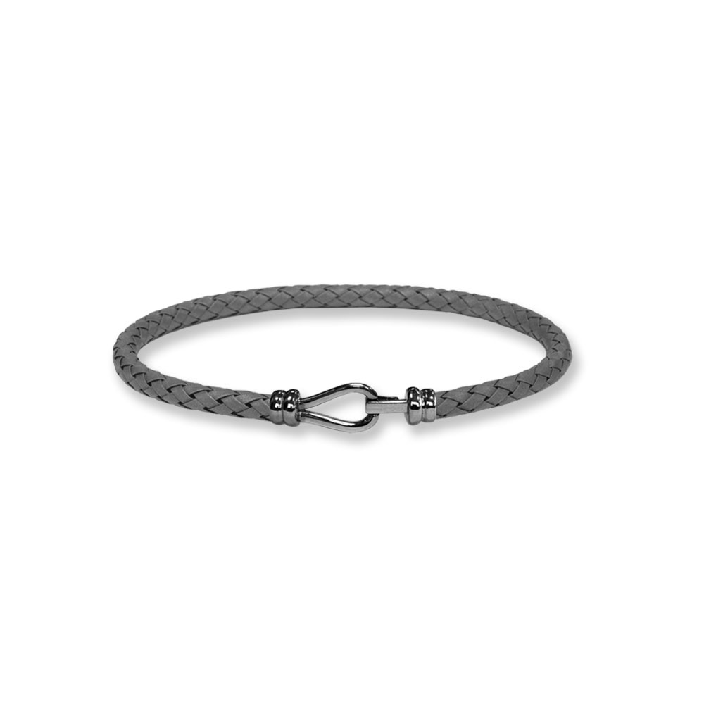 Bracciale Borsari Gioielli in titanio e chiusura in oro 18KT