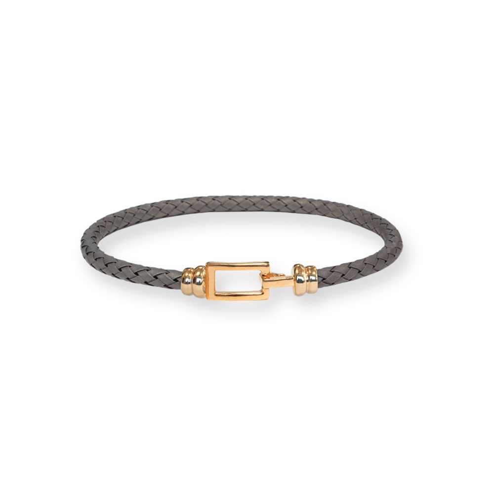 Bracciale Borsari Gioielli in titanio e chiusura in oro 18KT