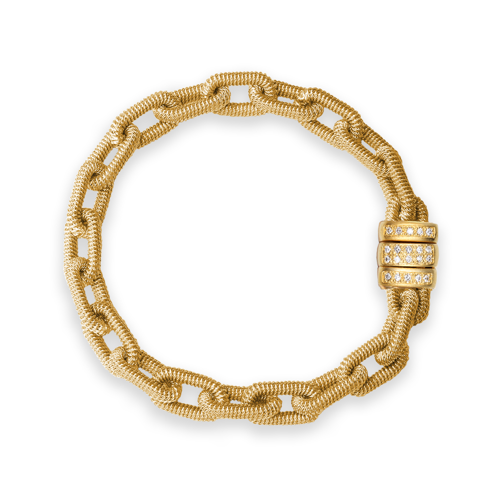 Bracciale "allungata" Borsari Gioielli  in argento 925%