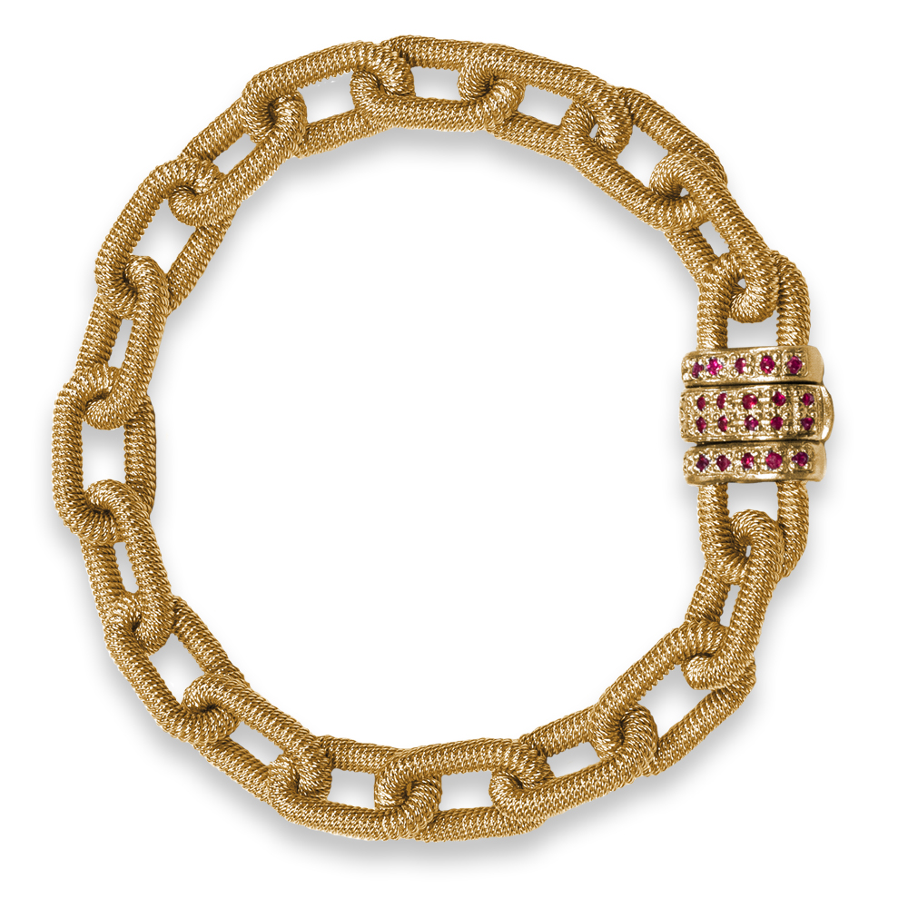 Bracciale "allungata" Borsari Gioielli in argento 925%