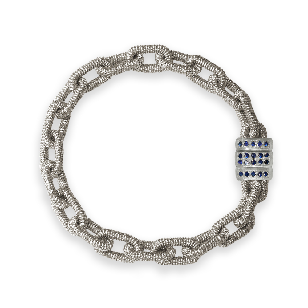 Bracciale "allungata" Borsari Gioielli in argento 925%