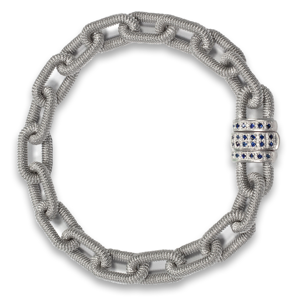 Bracciale "allungata" Borsari Gioielli in argento 925%