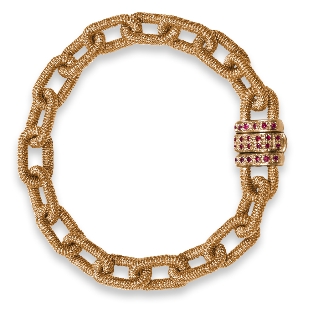 Bracciale "allungata" Borsari Gioielli in argento 925%