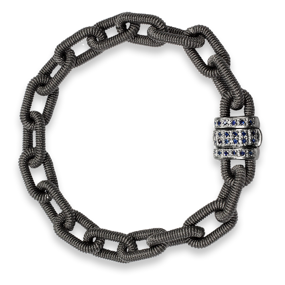 Bracciale "allungata" Borsari Gioielli in argento 925%