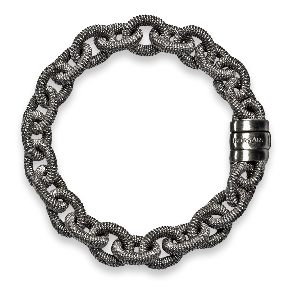 Bracciale "forzatina" Borsari Gioielli in argento 925%