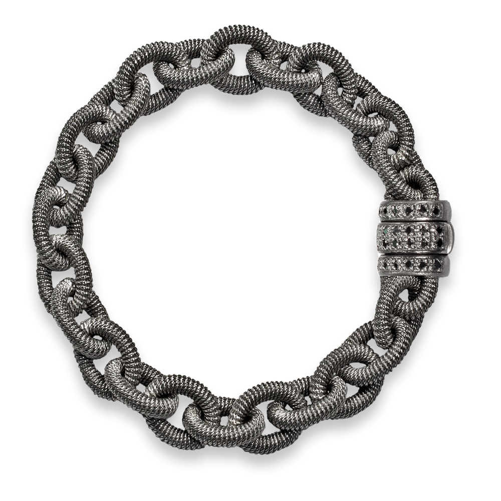 Bracciale "forzatina" Borsari Gioielli in argento 925%