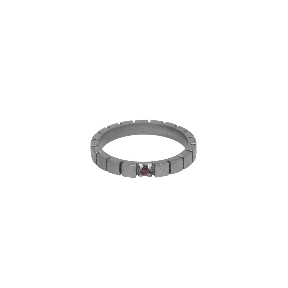 Anello  Borsari Gioielli in titanio