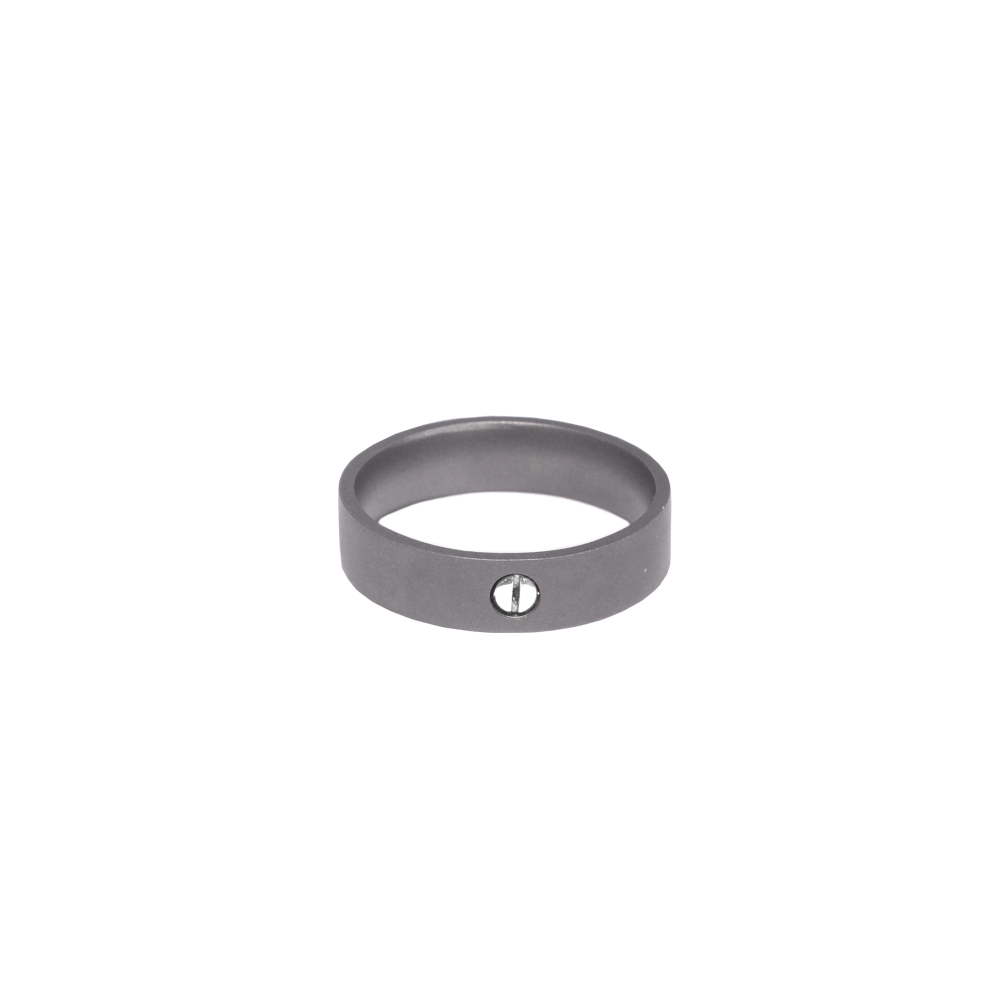 Anello Borsari Gioielli in titanio e oro