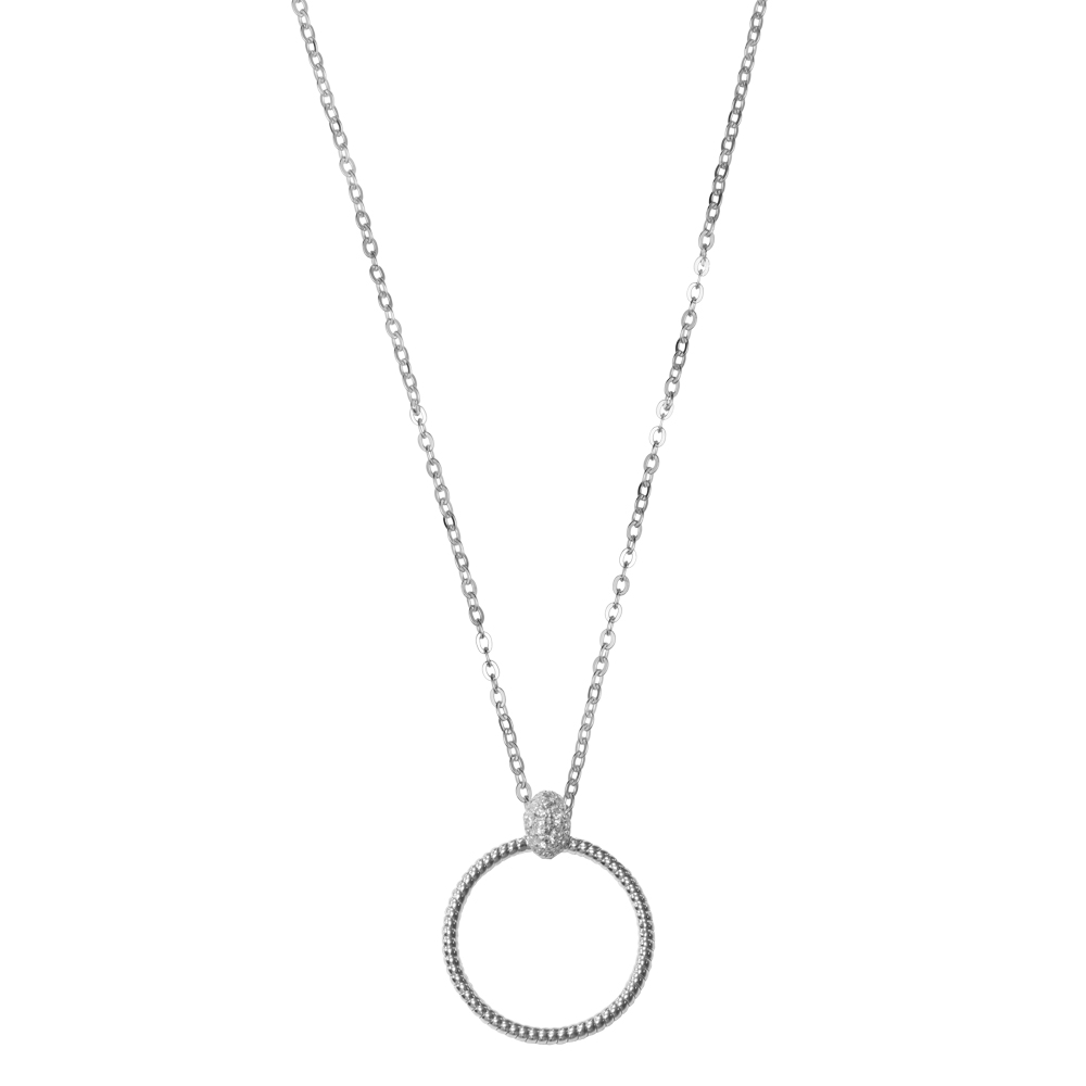 Collana Borsari Gioielli in argento 925% e zirconi
