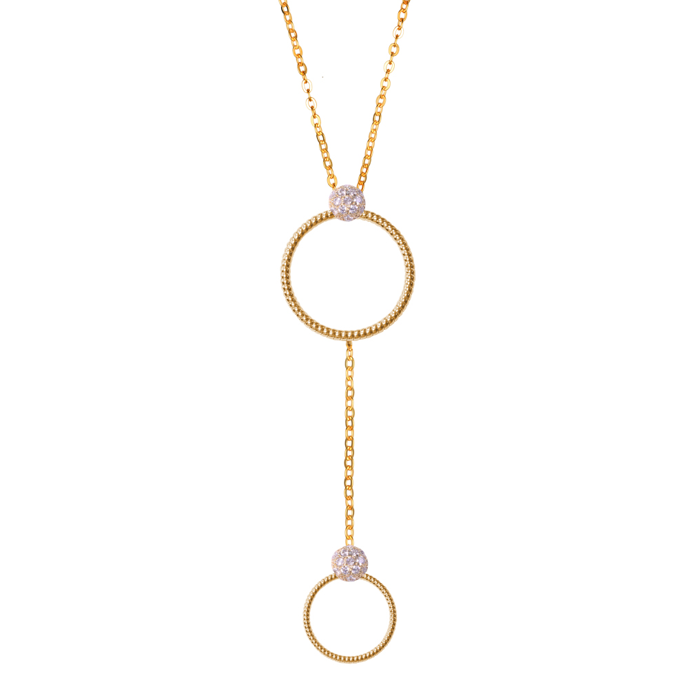 Collana Borsari Gioielli in argento 925% e zirconi