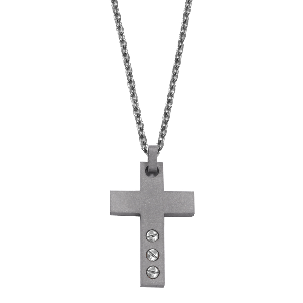 Pendente Borsari Gioielli in titanio e oro